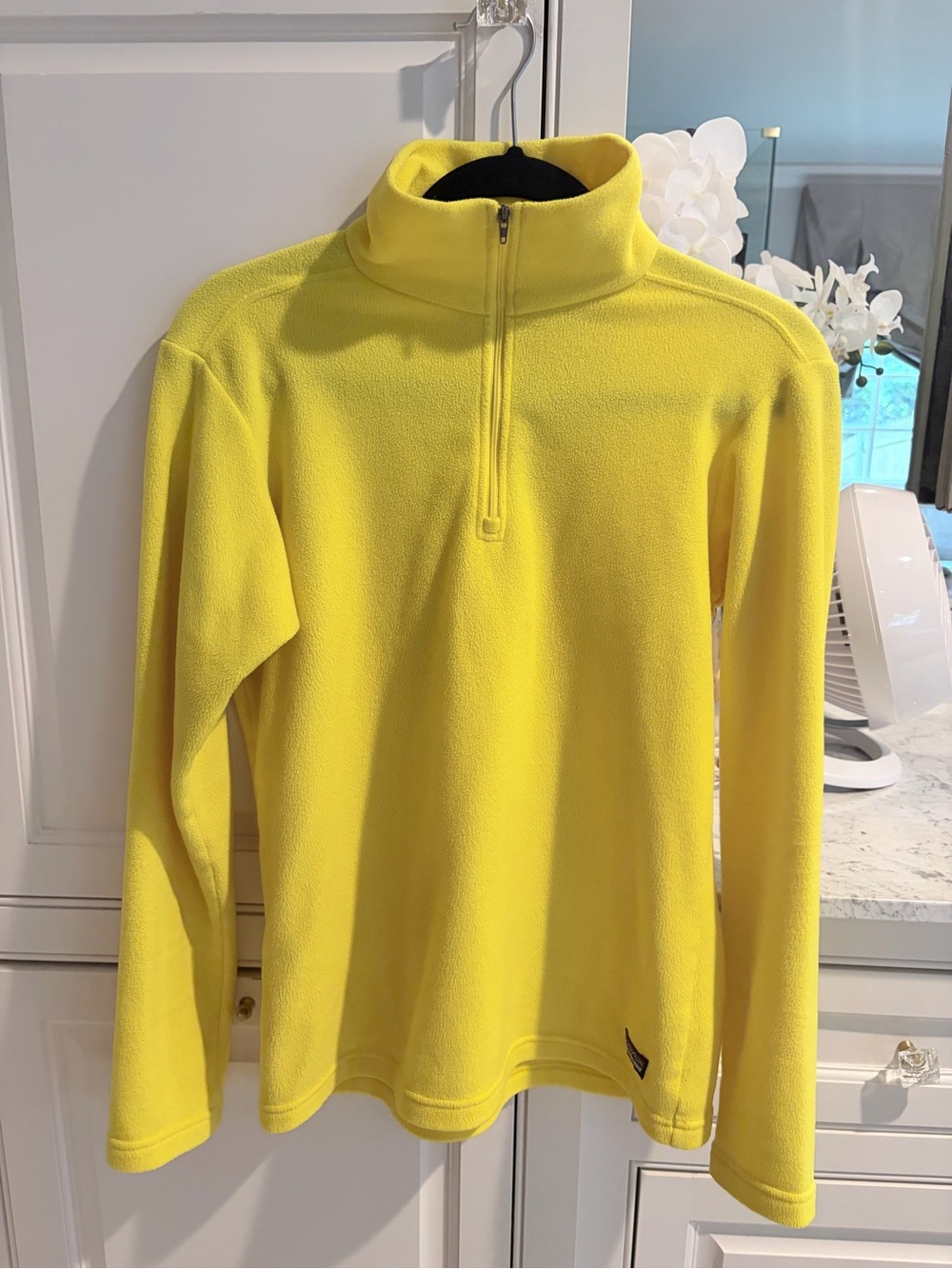 Patagonia Yellow Half-Zip Fleece Pullover
